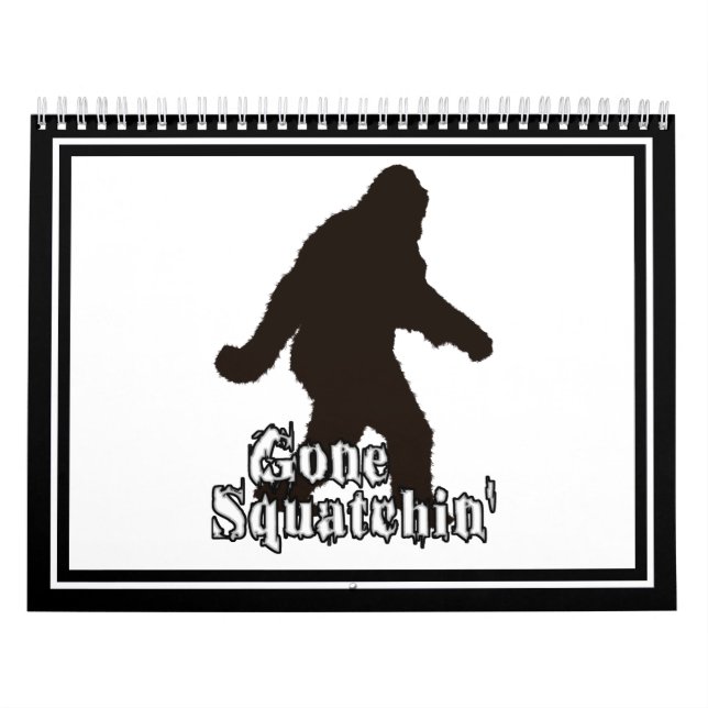 Calendario Gone Squatchin' (Tapa)