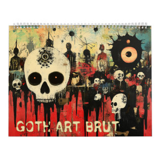 Calendario Goth Art Brut Calendar