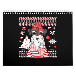 Calendario Gracioso regalo de los Navidades de perro Schnauze
