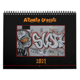 Calendario Graffiti de Atlanta 2021