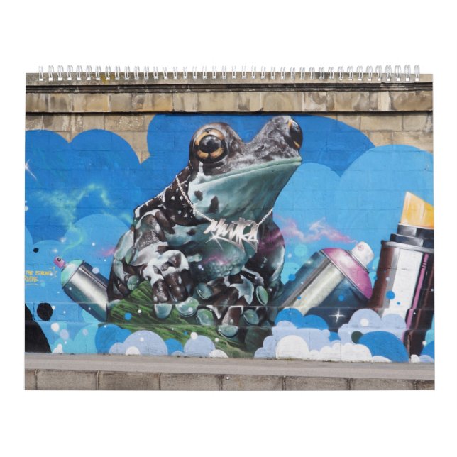 Calendario Graffiti de criaturas raras 2024 (Tapa)