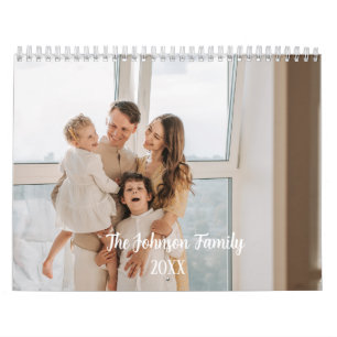 Calendario Gráfico de tareas familiares personalizable para l