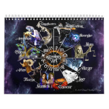 Calendario gráfico zodiaco