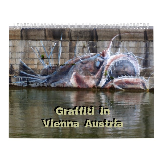 Calendario Grafiti en Viena Austria 2025 (Tapa)