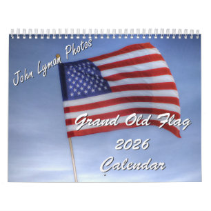 Calendario Gran Bandera Antigua 2026