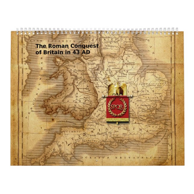 calendario Gran Bretaña: la conquista romana (Tapa)
