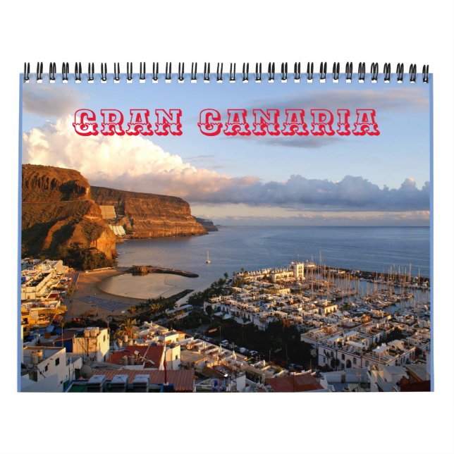 Calendario Gran Canaria - Islas Canarias (Tapa)