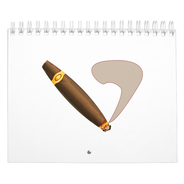 Calendario Gran cigarro al estilo cubano (Tapa)