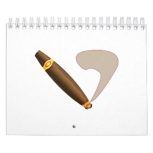 Calendario Gran cigarro al estilo cubano