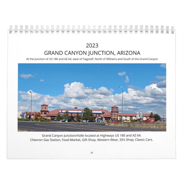CALENDARIO GRAND CANYON JUNCTION, ARIZONA 2023 CALENDAR (Tapa)
