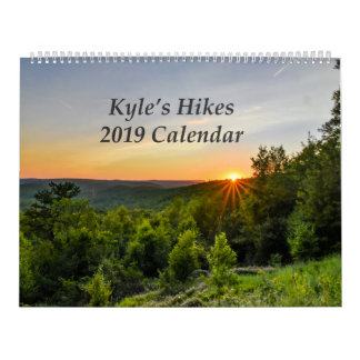 Calendario grande 2019 de las alzas de Kyle