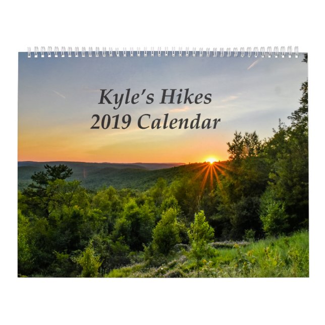 Calendario grande 2019 de las alzas de Kyle (Tapa)