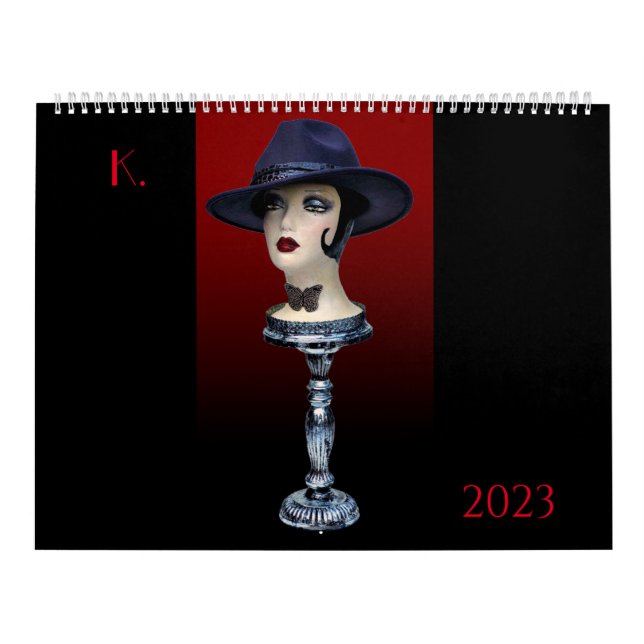 Calendario grande de dos páginas de Kay Robinson (Tapa)