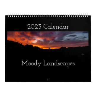 Calendario grande de paisajes de Moody