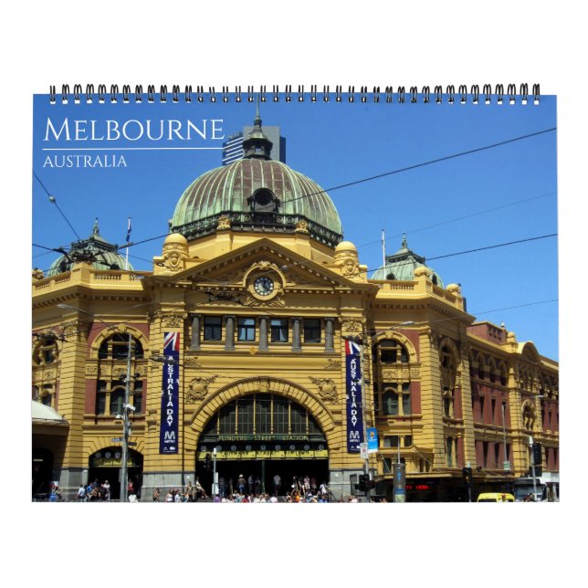 calendario grande melbourne australia 2026 (Tapa)