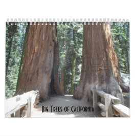 Calendario Grandes árboles de California
