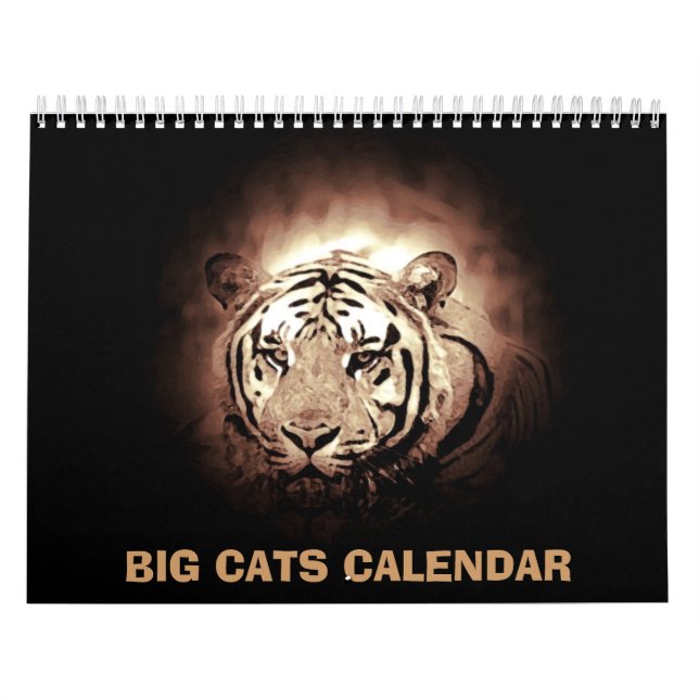Calendario Grandes gatos (Tapa)