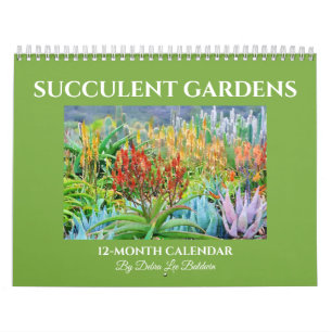 Calendario Grandes Jardines Suculentos