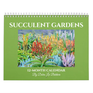 Calendario Grandes Jardines Suculentos