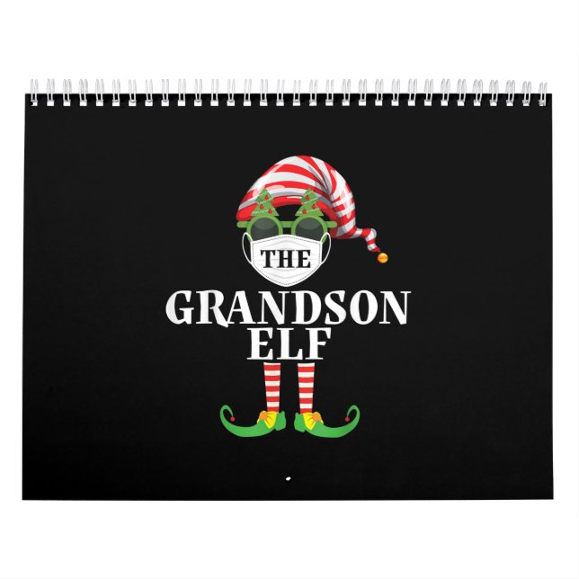 Calendario Grandson Elf Matching Navidades (Tapa)