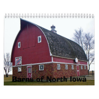 Calendario Graneros de Iowa del norte