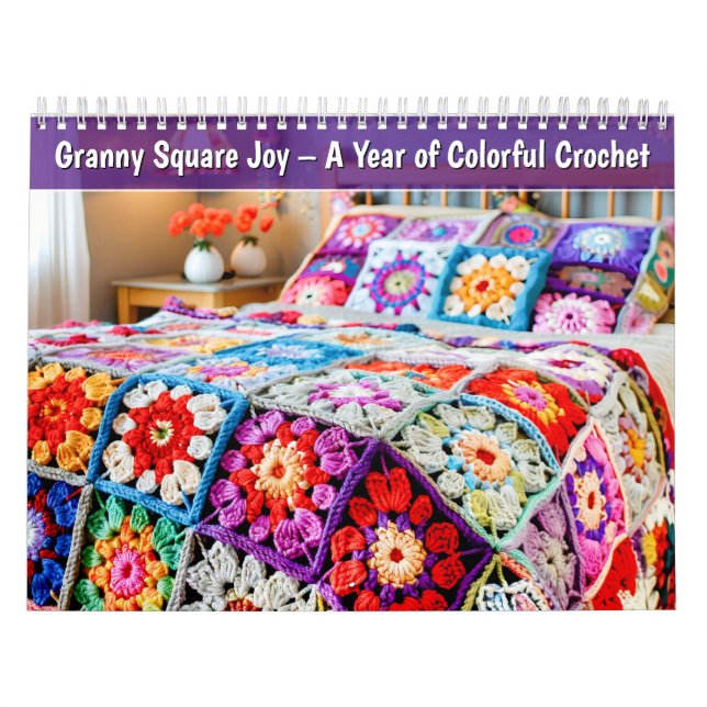Calendario Granny Square Joy – A Year of Colorful Crochet (Tapa)