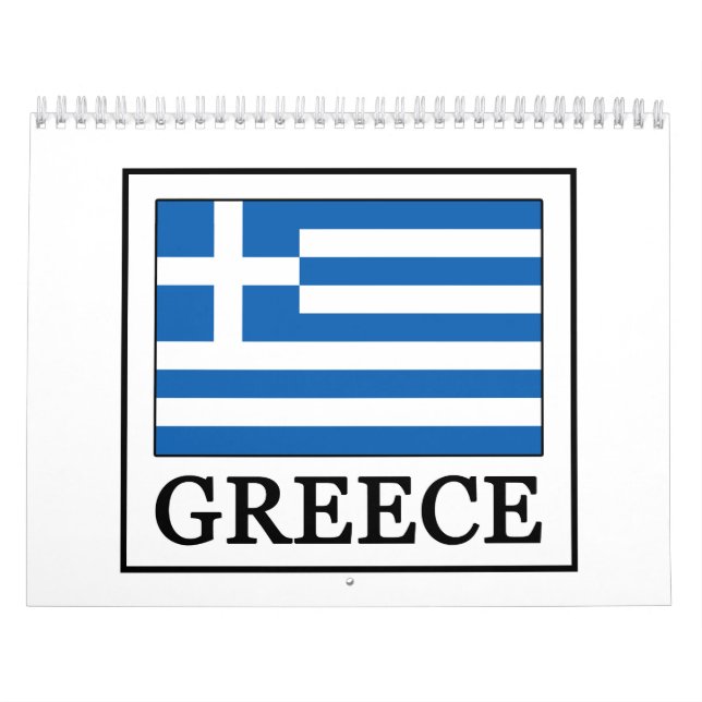 Calendario  Grecia (Tapa)
