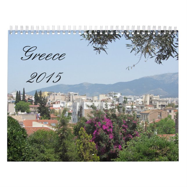 Calendario Grecia 2015 (Tapa)