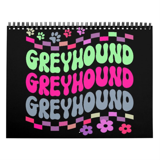 Calendario "Greyhound" (Tapa)