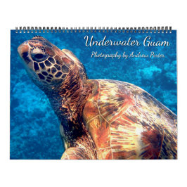 Calendario Guam subacuático 12 meses