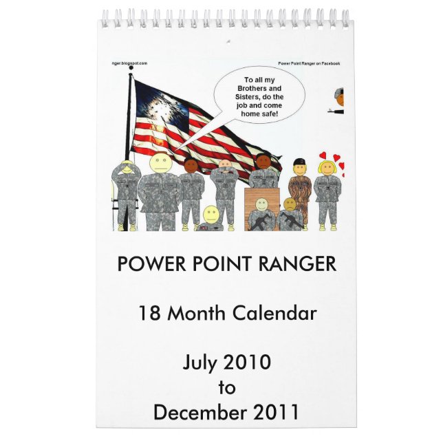 CALENDARIO GUARDABOSQUES DE POWER POINT (Tapa)