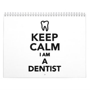 Calendario Guarde la calma que soy dentista