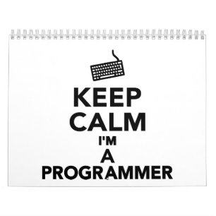 Calendario Guarde la calma que soy programador