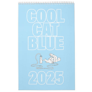 Calendario Guay Cat Blue 2025