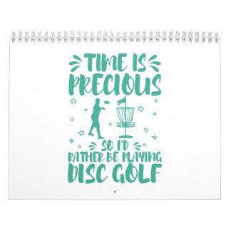 Calendario Guay Gracioso Prefiero Jugar Al Golf De Disco