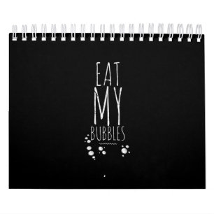 Calendario Guay Natación Comer Mis Burbujas Nadar Divertido N