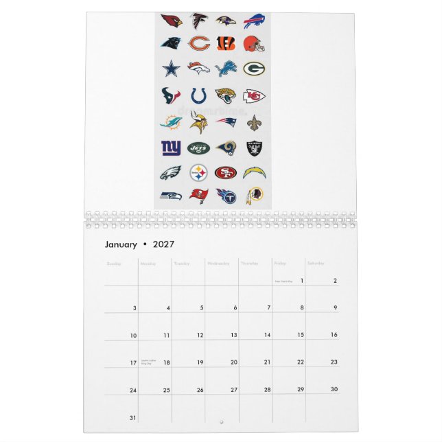 CALENDARIO Guay NFL (Jan 2027)