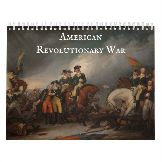 Calendario Guerra Revolucionaria de Estados Unidos (Tapa)