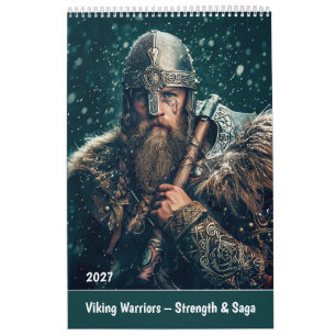 Calendario Guerreros Vikingos – Fuerza y Saga