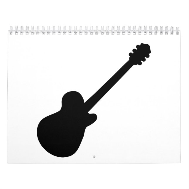 Calendario Guitarra de la roca (Tapa)