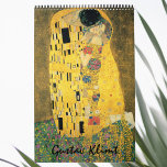 Calendario Gustav Klimt Bella Artes, Vintage Art Nouveau Cale<br><div class="desc">Calendario vintage de arte fino con cuadros de arte de Gustav Klimt. Cubierta - El Beso Enero - Bosque de haya Febrero - La Marcha del Beso - Retrato De La Baronesa Elizabeth Bacchofen Echt Abril - Farmergarden con Sunflower May - Lady with Fan June - Malcesine on Lake Garda...</div>