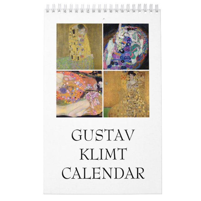 Calendario Gustav Klimt Calendar (Tapa)