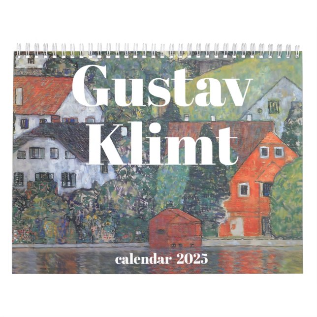 Calendario Gustav Klimt Calendar 2025 Art Collection  (Tapa)