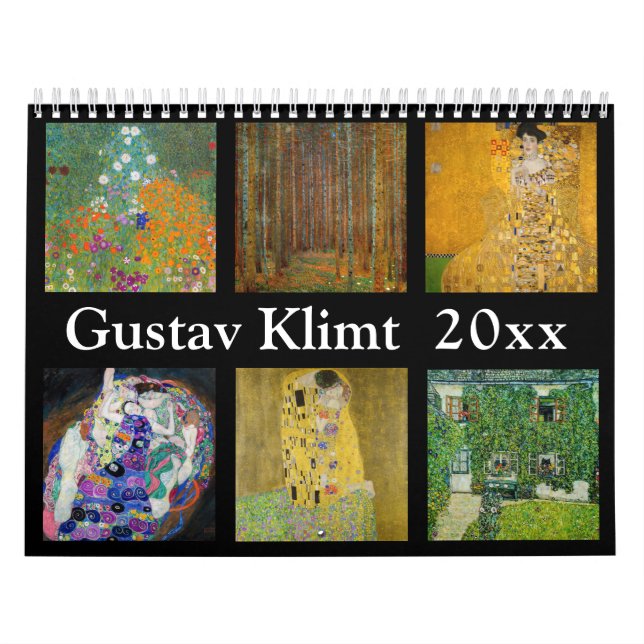 Calendario Gustav Klimt Masterparts Selección (Tapa)