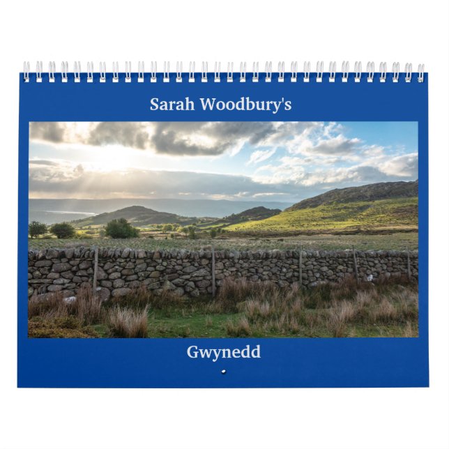 Calendario Gwynedd de Sarah Woodbury (Tapa)