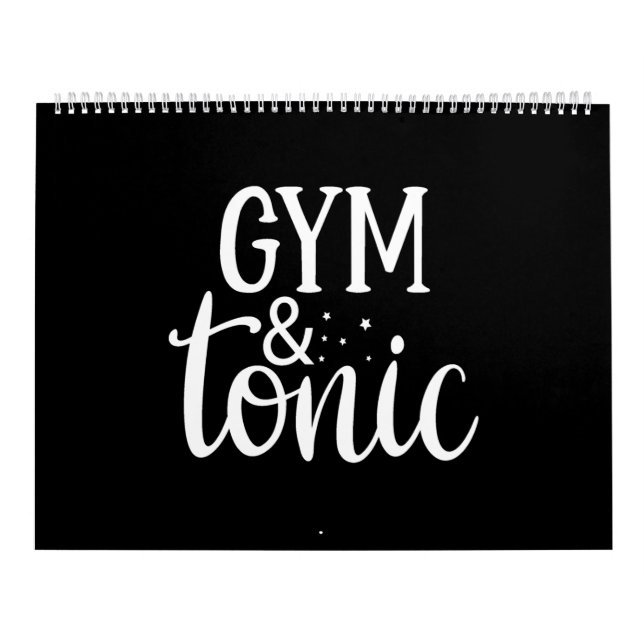 Calendario gym and tonic (Tapa)