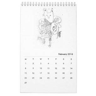 Calendario habitual de las criaturas 2016