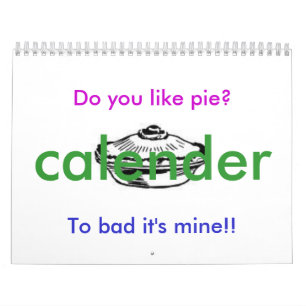 Calendario ¿Hacen usted tienen gusto de la empanada? ¡, Al