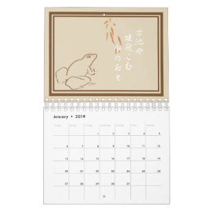 Calendario Haiku
