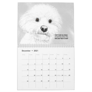 Calendario Haiku de gatos y perros 2021